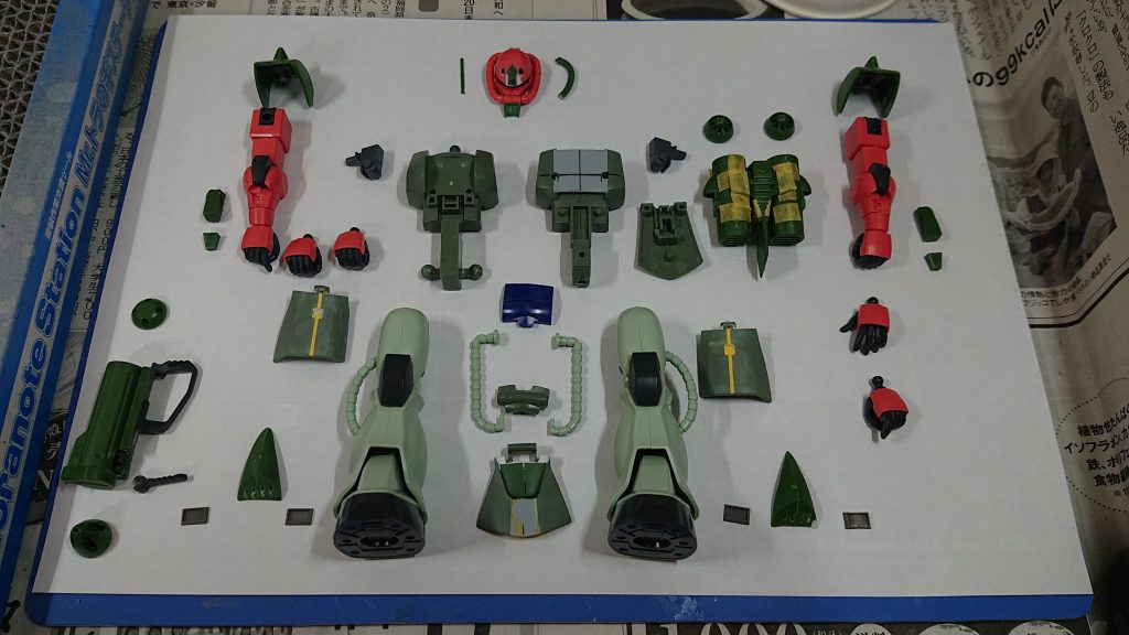 MS-06M 水中型ザク–4枚目/制作者：@twinsSimaBanana