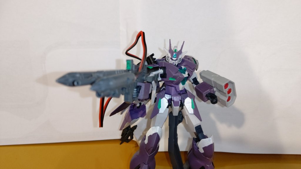 ライフルにも3mmのジョイントがあるためインコムと合体させて威力を上げることができる。