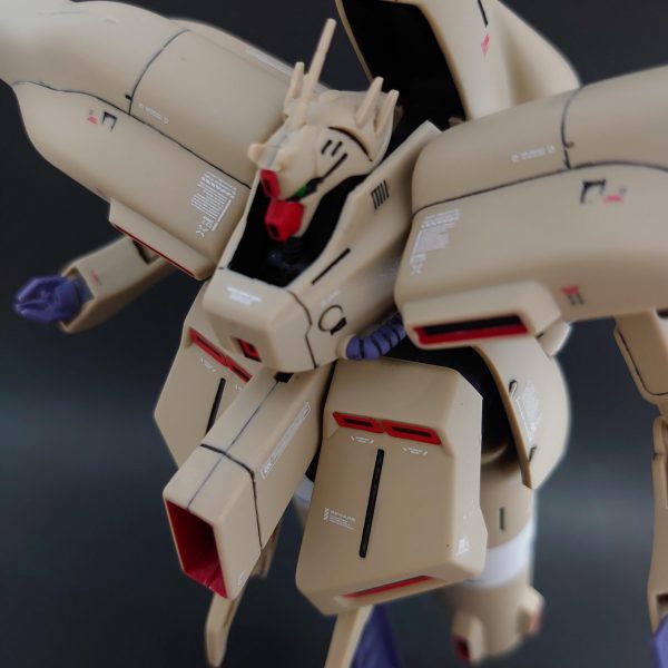 SDガンダム αアジール ガン消し シール 青白