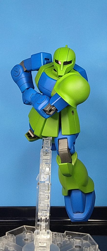 お決まりのポーズで