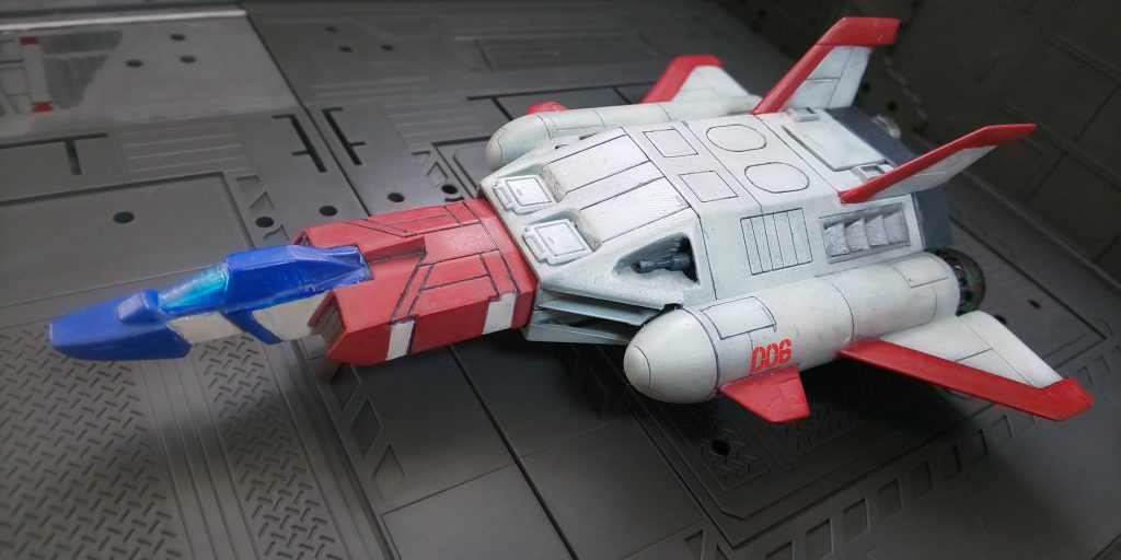 スジボリや水性ホビーカラーの使用など、今まであまりやったことのないことに色々チャレンジしたので結構失敗を繰り返しましたが、なんとか形になりました。でも苦労した分、愛着が出たキットですｗ