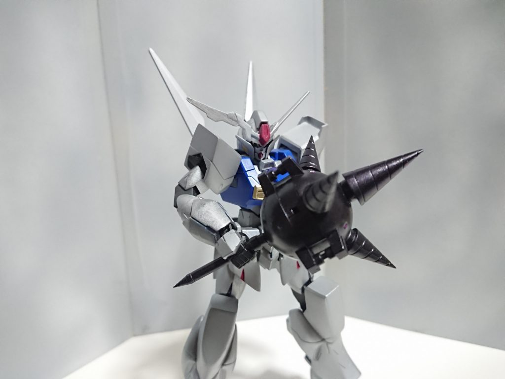 ハンマー上でも書きましたがトゲをドリルにしてます。