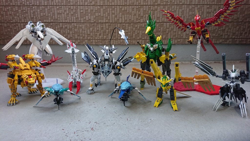 月牙隊に仕える全ての動物型の遺物達彼らと共に力を合わせ助け合い、戦う