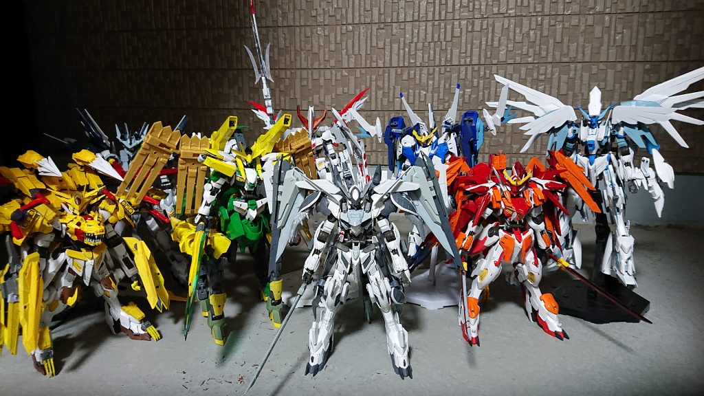 そしてついに月牙隊の全機体の強化形態がついに集結究極の力を手に全ての災厄に終わりをもたらし、ディザイアガンダムの野望を打ち砕く!!