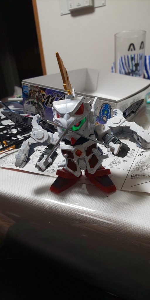 刀はもちろん二刀流メッキシルバーがいい味を出してくれてます。