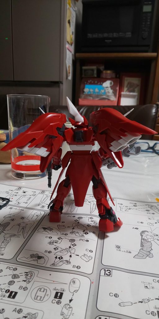 多少立たせるのが難しくなったけど、思った通りぴったり！