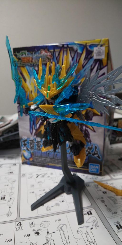 個人的に曹操ウイングガンダムの時のクリアの剣の方が気に入ってたりする(笑)