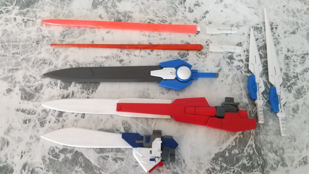 武装一覧GNスラッシュソードはエクシアのパーツを使用