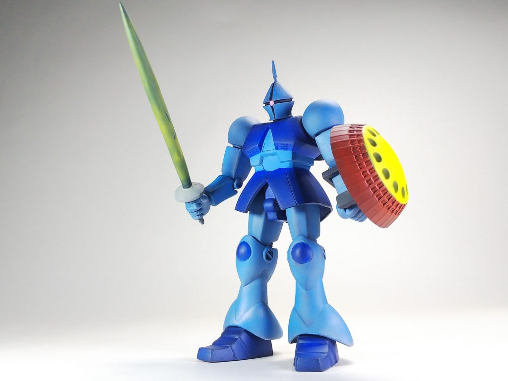 久しぶりに汚さない仕上げ♪サーベル長すぎたか･･･足に厚みを持たせたのは正解だったな