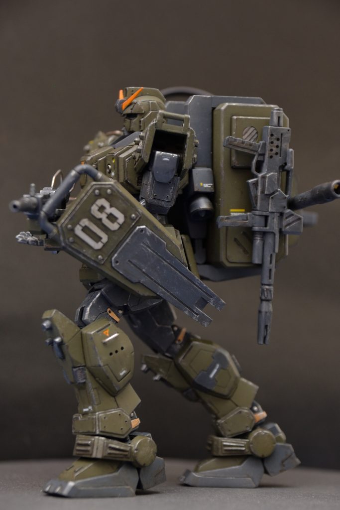 ウェザリングは初めてにしては上手くできたのでは無いでしょうか。