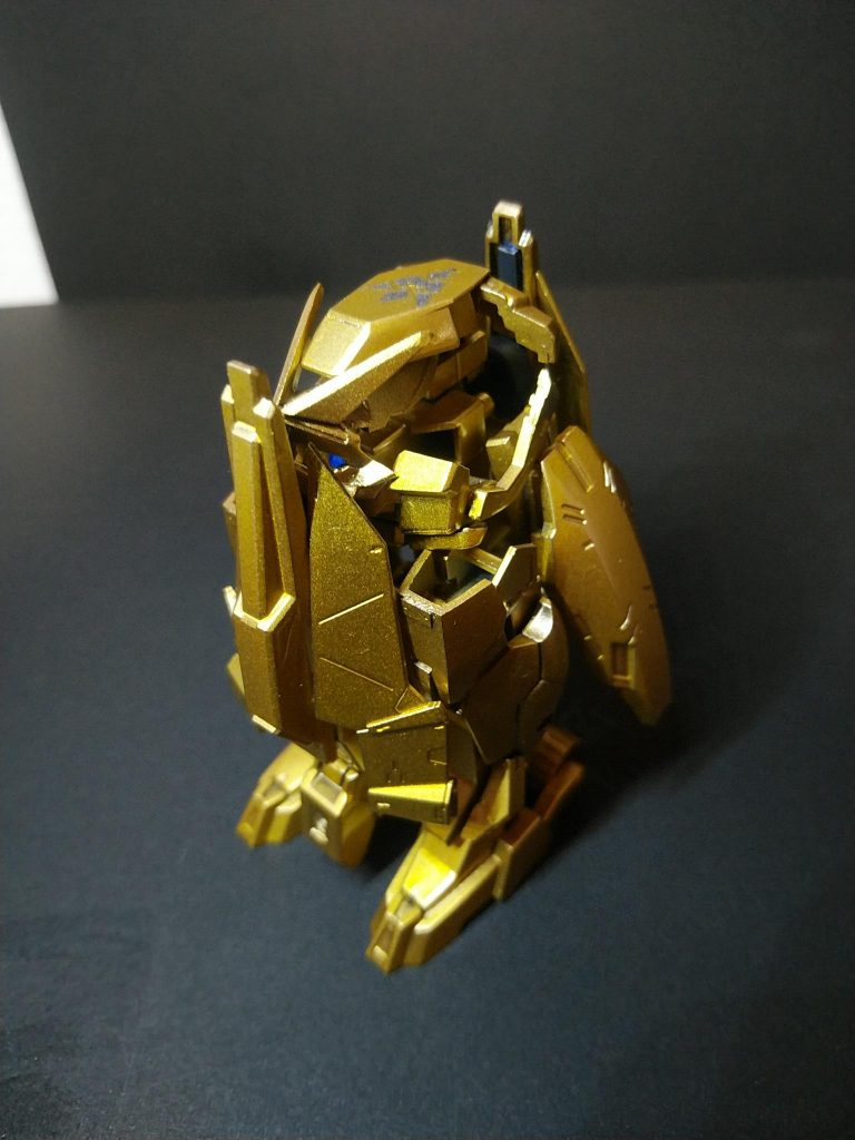 奇跡のデジメンタルもとい奇跡アーマー正直これが一番出来上がってテンション上がったやつ。こんなにそれっぽくなるとは思わなかった。