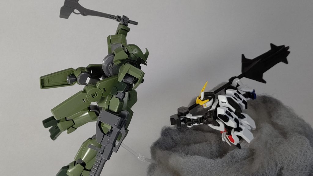 上からです。この構図も割りとカッコいいと思ってます。