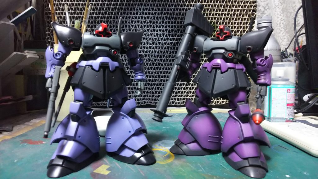 ストレート組みで20年前の自分の作品と比較。