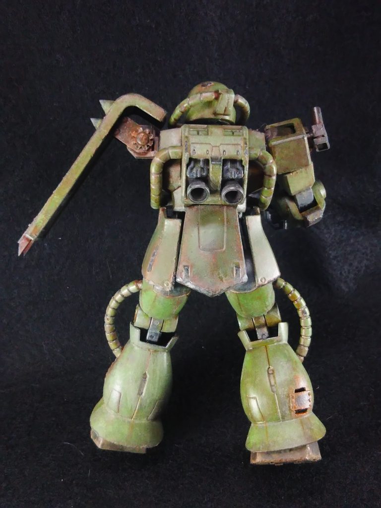 隻腕の戦士　ザクⅡ–6枚目/制作者：LUCIOLE