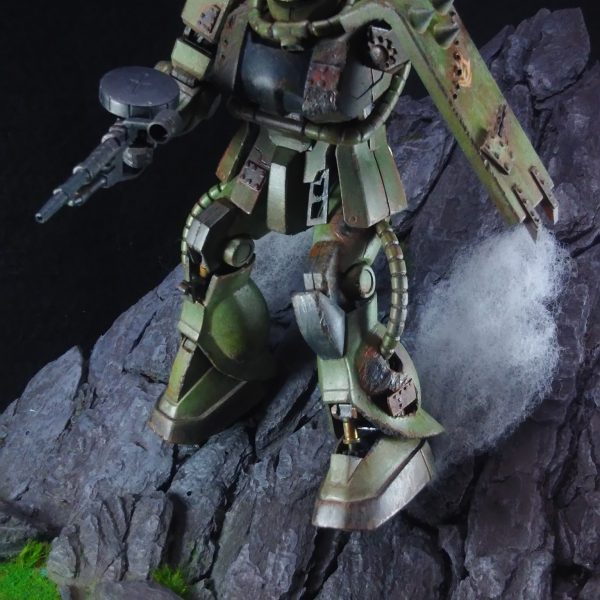 隻腕の戦士　ザクⅡ