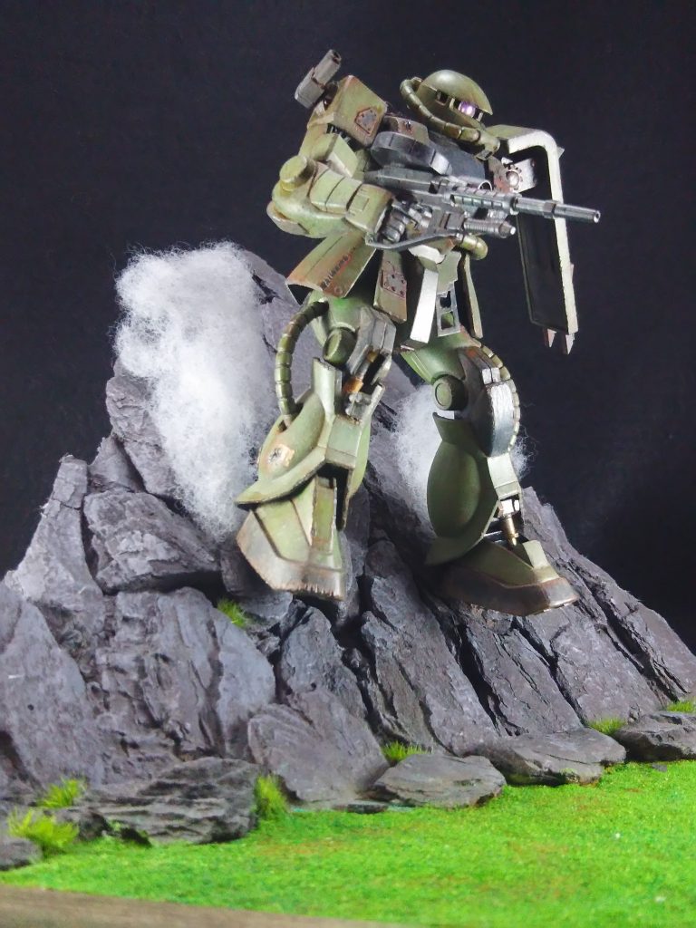 隻腕の戦士　ザクⅡ–8枚目/制作者：LUCIOLE