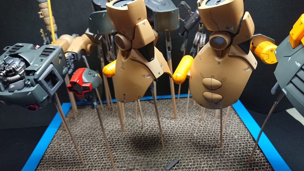 デカールを貼り付けてクリヤーコートして完成。最後見て頂いてありがとうございます。