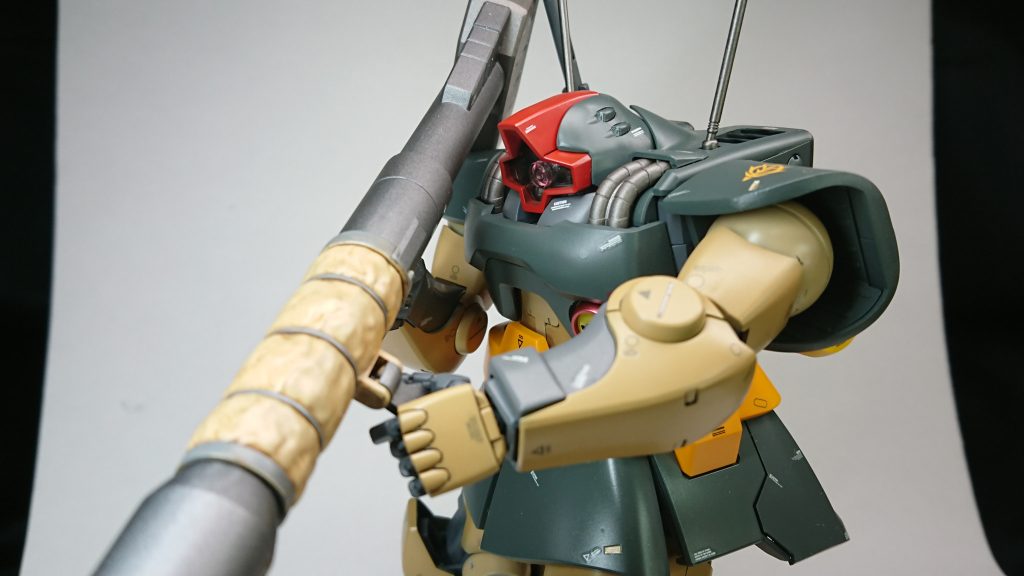 ジャイアント・バズーカの布の部分はフィルターかけています。(分かりにくいけど😥)