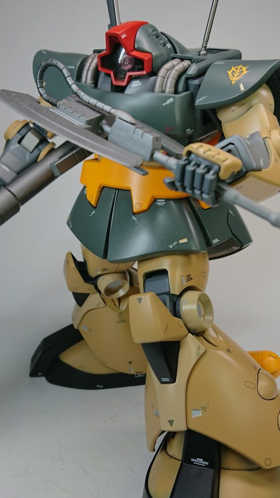 ヒート・トマホークもちょっとだけ塗り分けしてます。