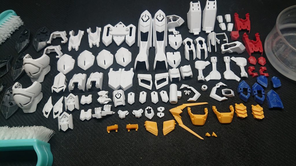 水研ぎで表面処理を。