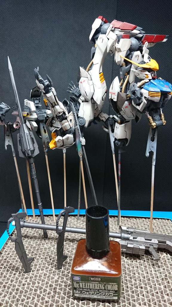 ウェザリング中。