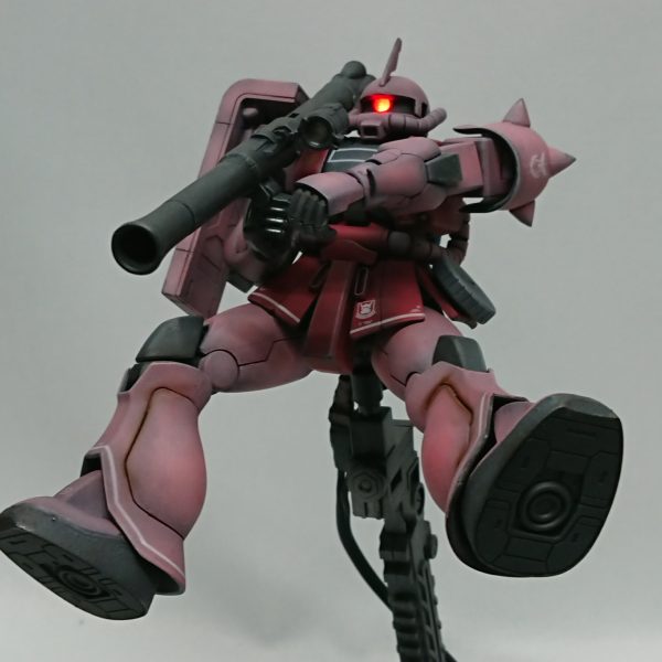 HGシャアザク実写特撮風電飾