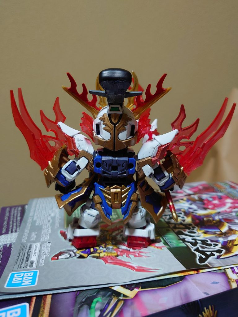 張飛ゴッドガンダム–3枚目/制作者：バーニィ954