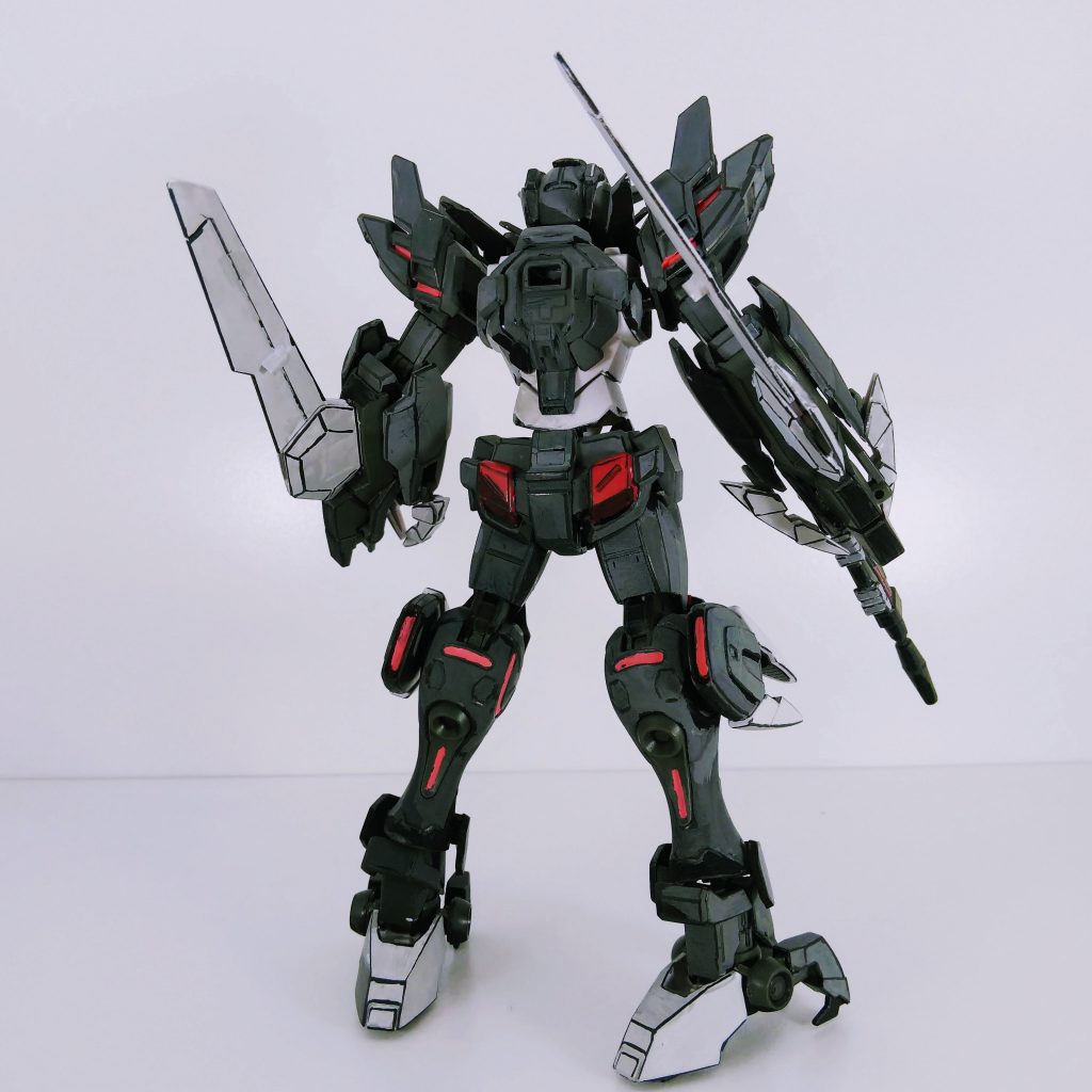 背面は手抜き。