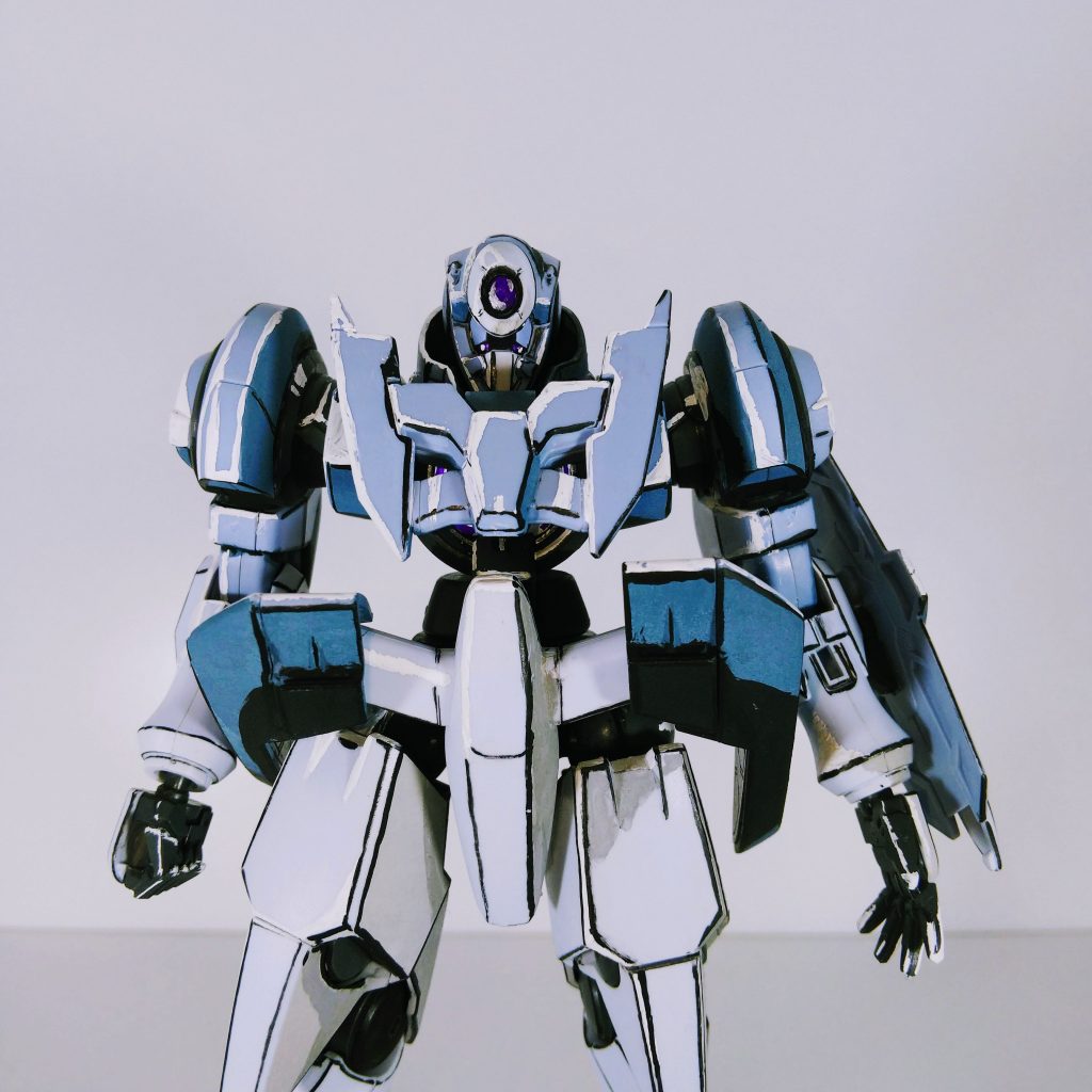 【イラスト風模型】HG　ジンクスⅢ–4枚目/制作者：tkt