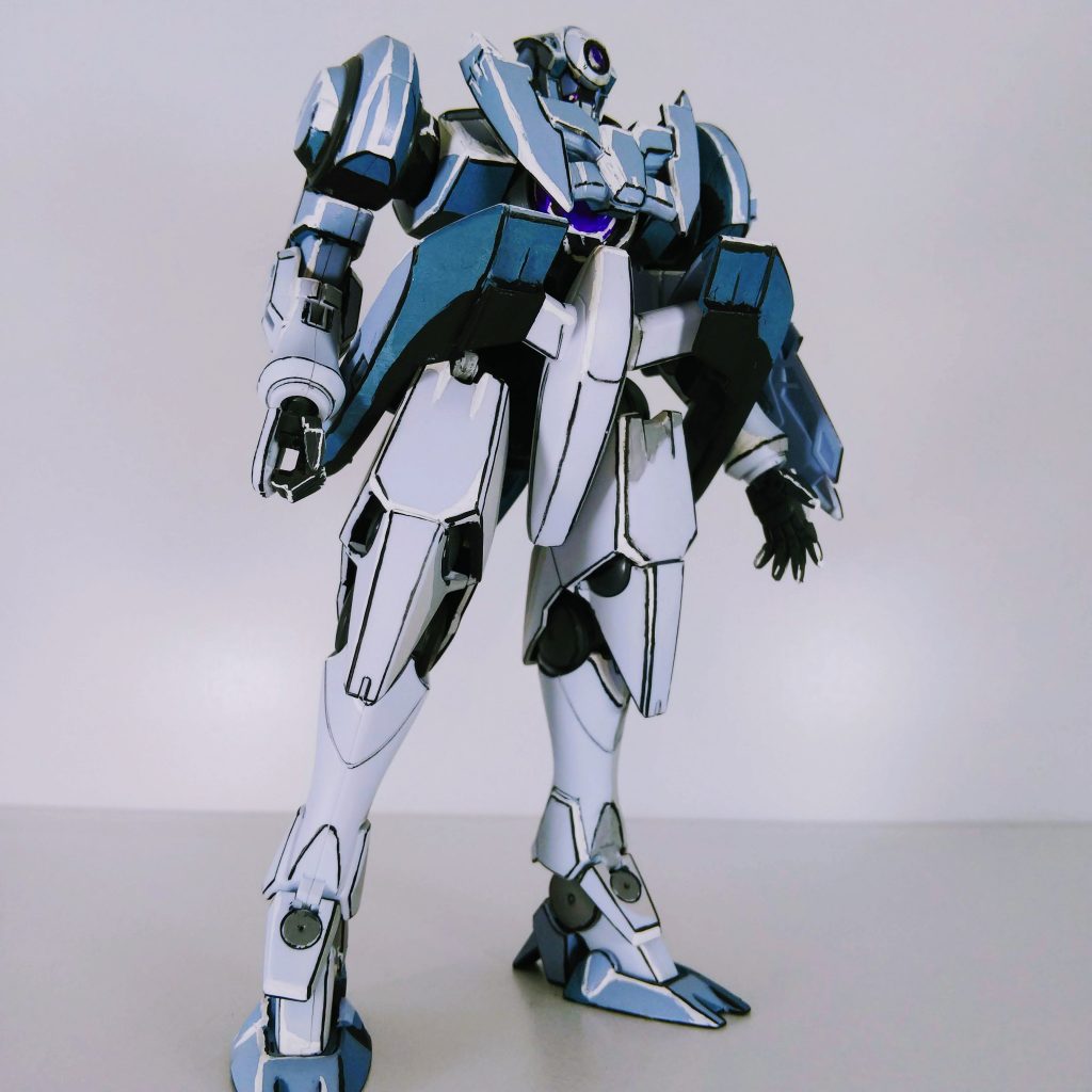 【イラスト風模型】HG　ジンクスⅢ–5枚目/制作者：tkt