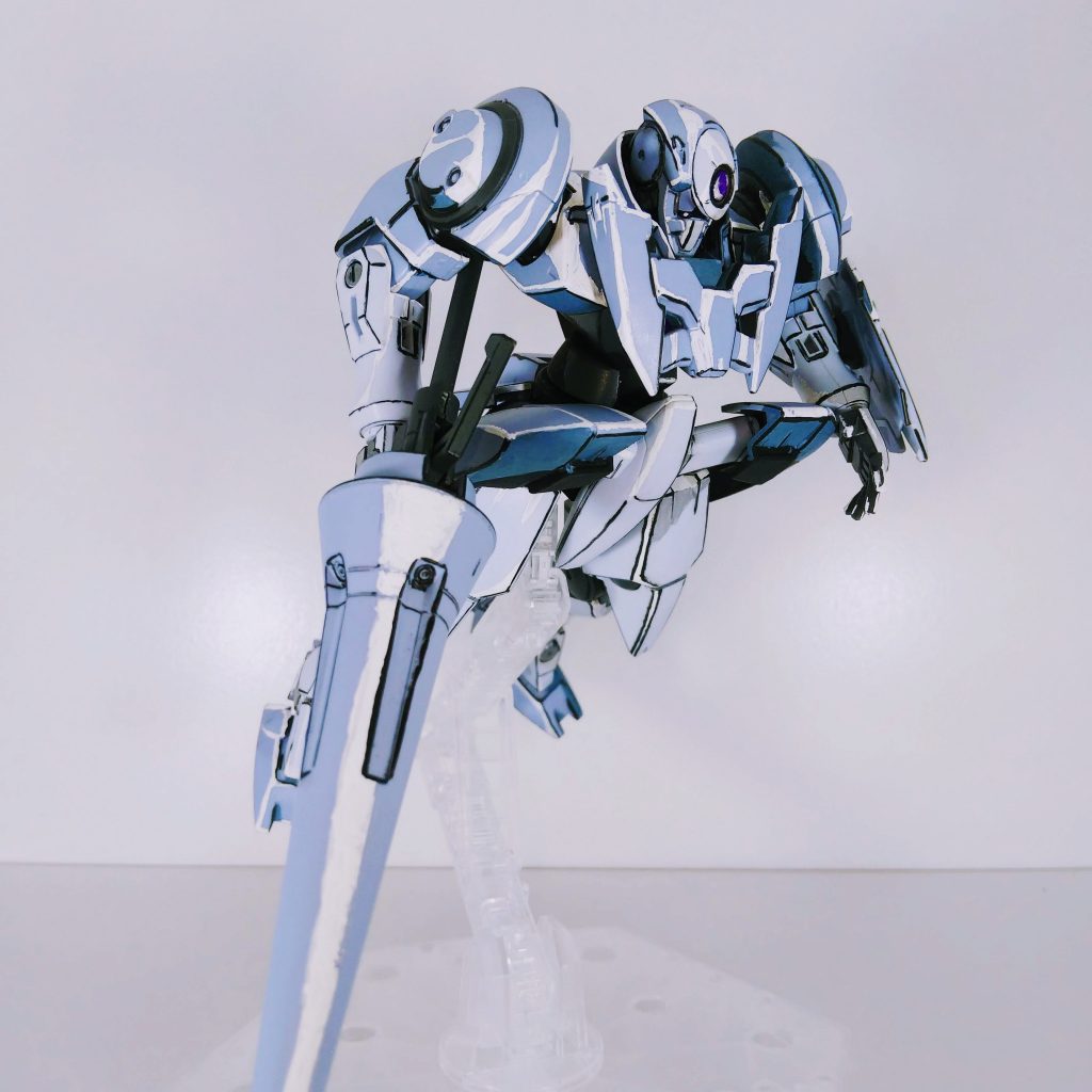 【イラスト風模型】HG　ジンクスⅢ–3枚目/制作者：tkt