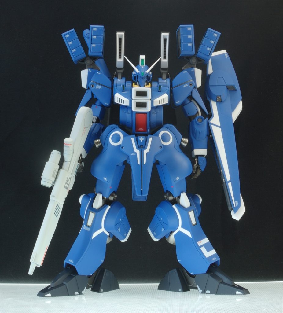 ハンドパーツはガンダムVer3.0からエモーショナルマニピュレーターを流用。キットの握り拳が残念だったので変えました。