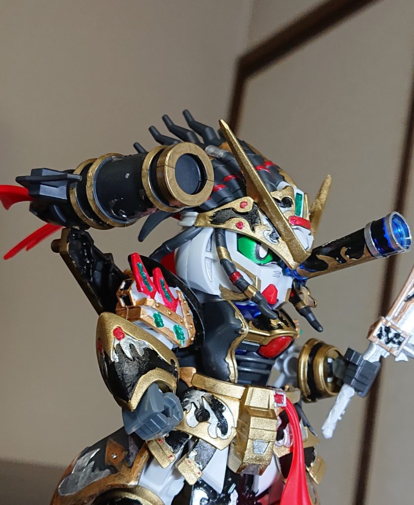 仮面装着&大砲！