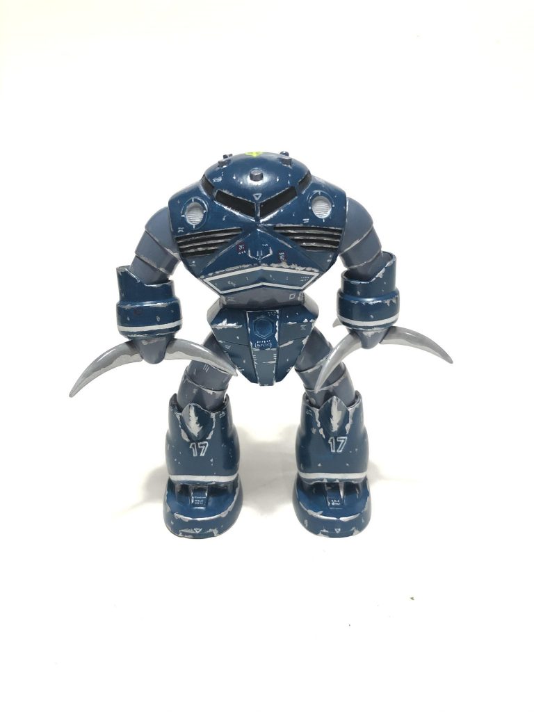 まえ往年流行りの銀ハゲ塗装