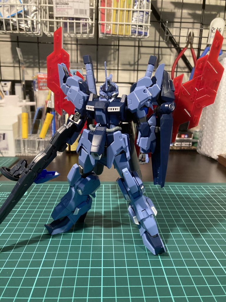 サイコプレートを使うことは最初から決めてましたライフルも長いほうがいいなとテルティウムアームズライフルに