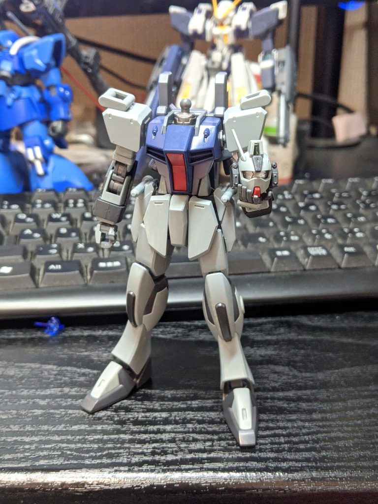 GW後半から一気に塗装しました。これはスミ入れ、デカール貼り前。