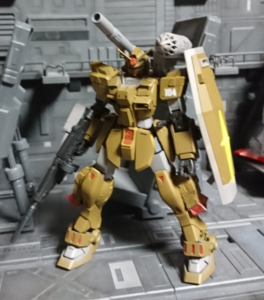 ガンダム陸戦重装型–2枚目/制作者：アレス
