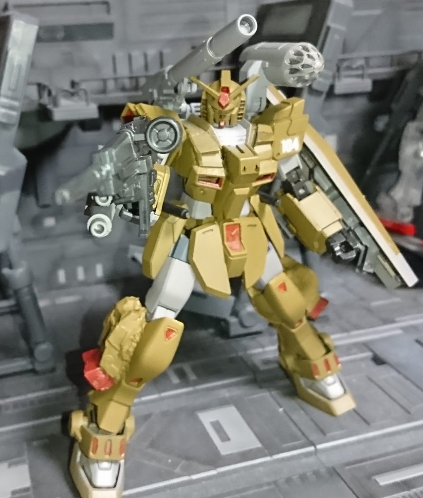ガンダム陸戦重装型–3枚目/制作者：アレス