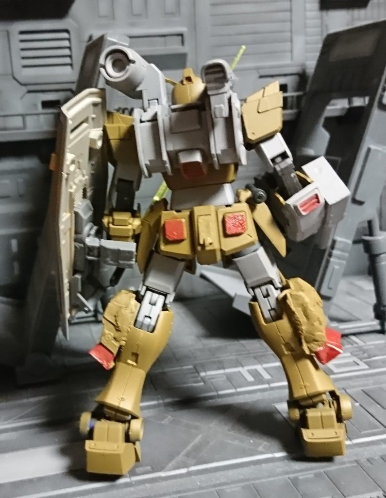 ガンダム陸戦重装型–5枚目/制作者：アレス