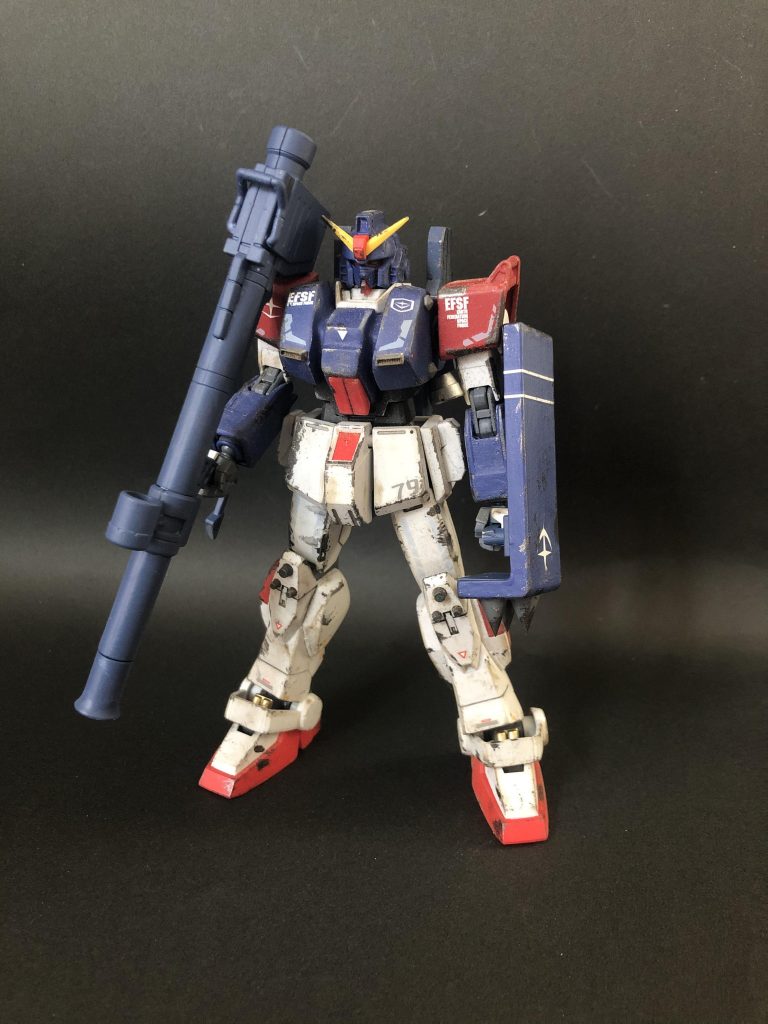 陸戦型ガンダム(現地改修機)–2枚目/制作者：U