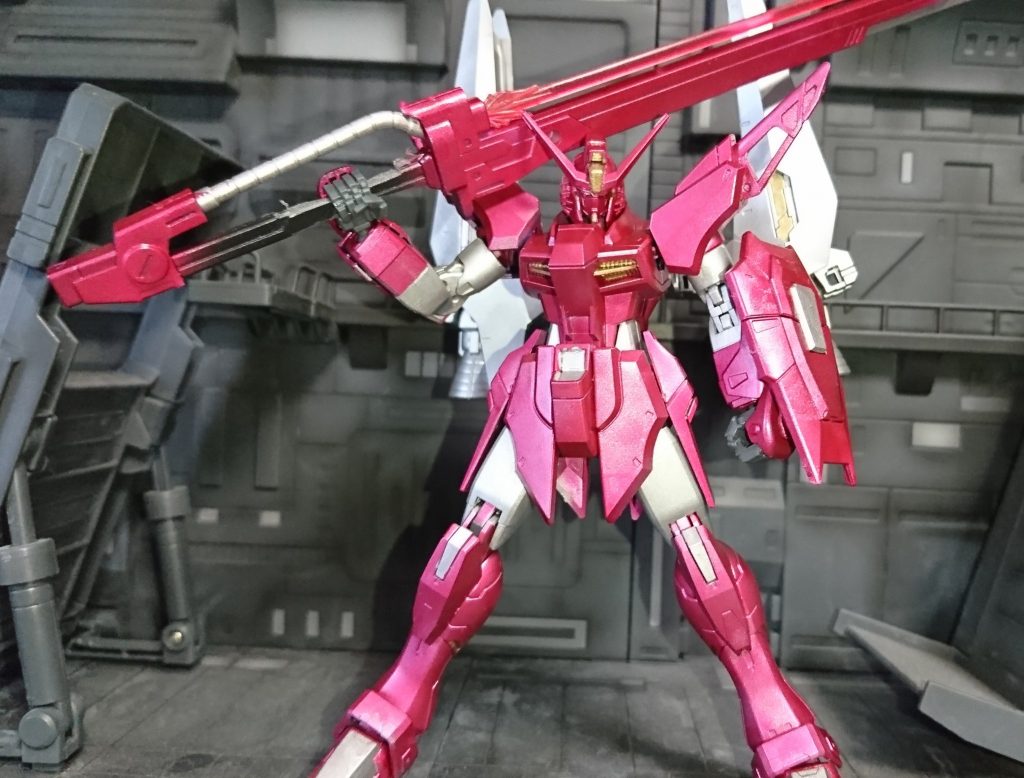 メタルレッドとシルバーとゴールドで塗装ムラクモガイ用に青くするのも良かったかな・・・