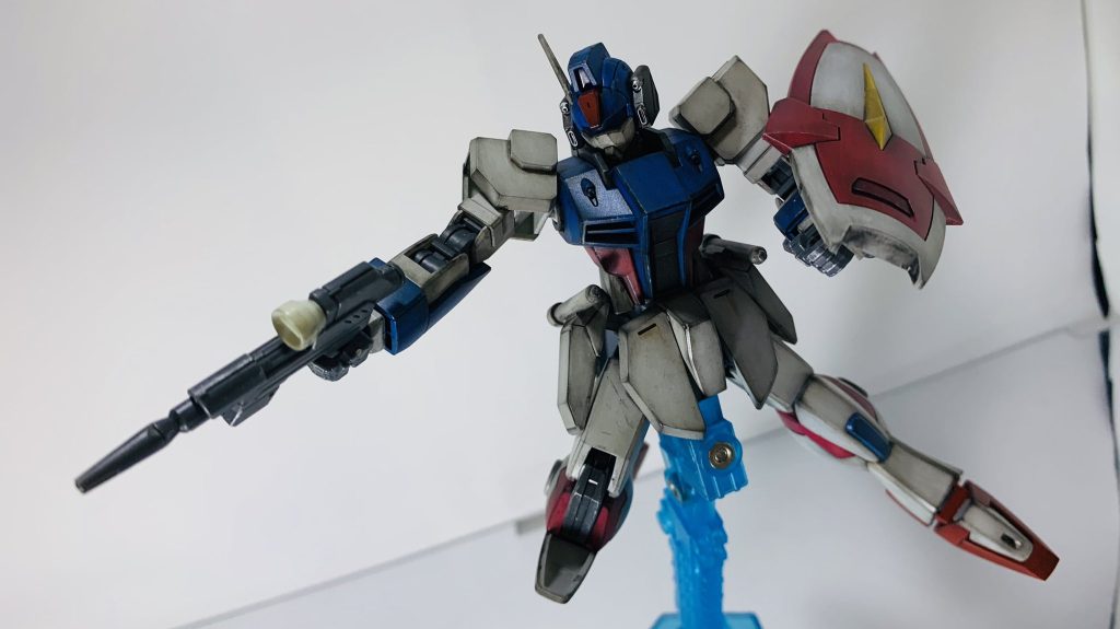 コーディネイターを狩る為だけを目的に戦場を駆ける、停戦命令など彼の耳には届かないのだ。青き清浄なる世界の為に。