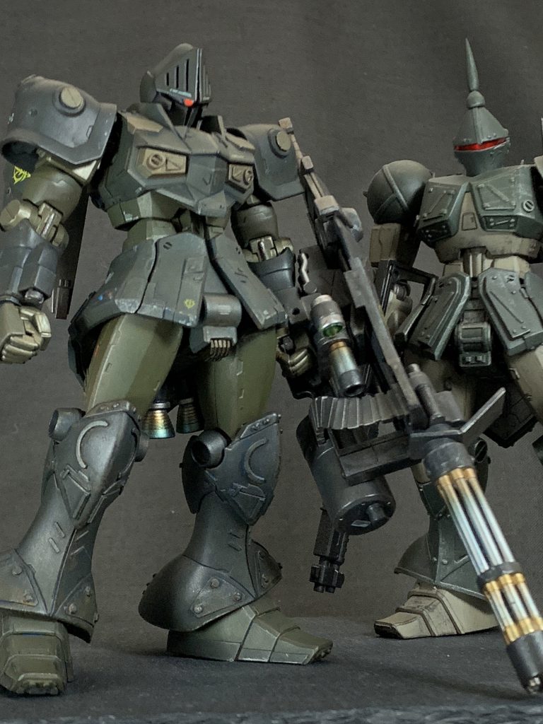 過去作、陸戦型と進歩した気がする