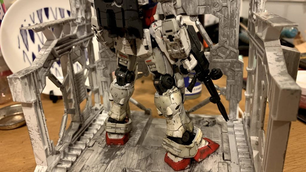 ささっとウェザリングしてみました。いいカンジ