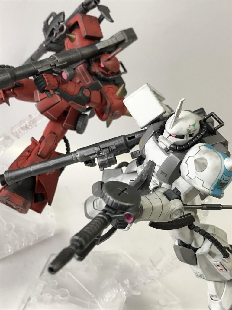 2機揃うと、ものすごく強そうです！（この二人は同じ宙域にはいなかったでしょうが）