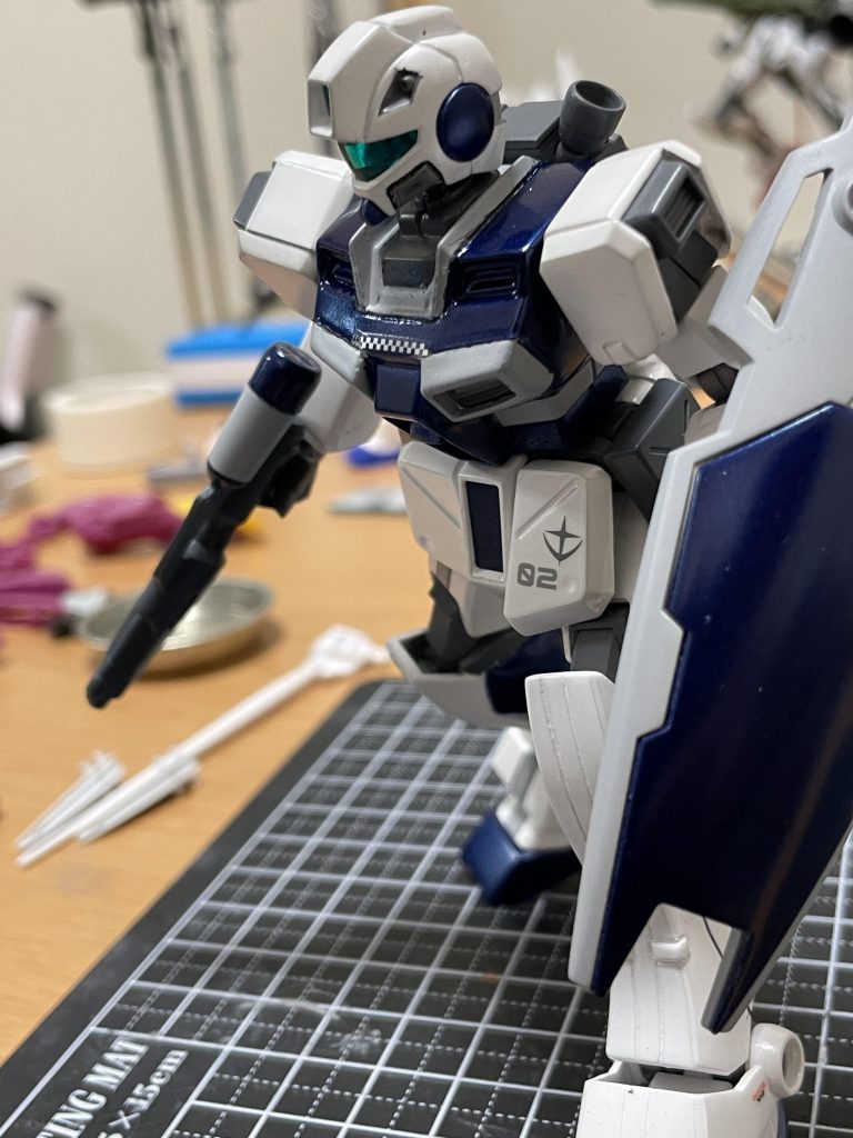 アップだと粗が目立ちますがデカールでアピール！