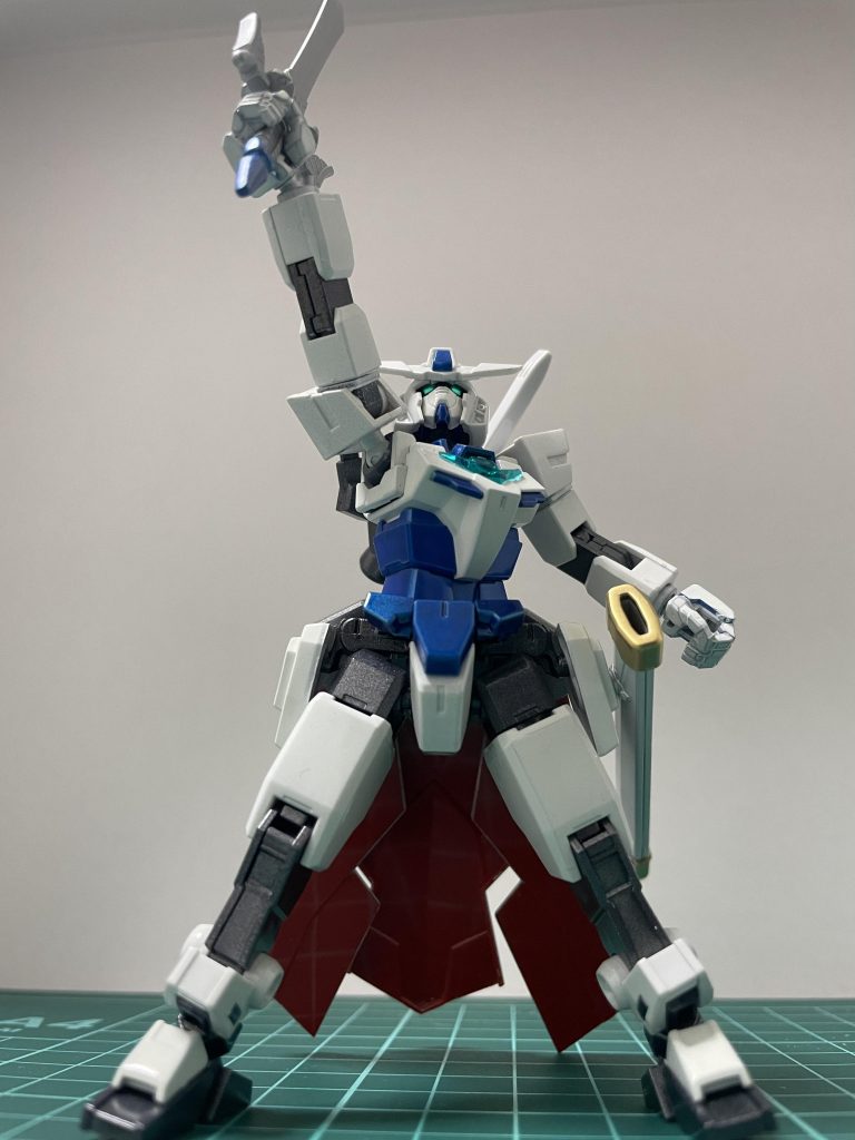 ドッキング時のポーズ。