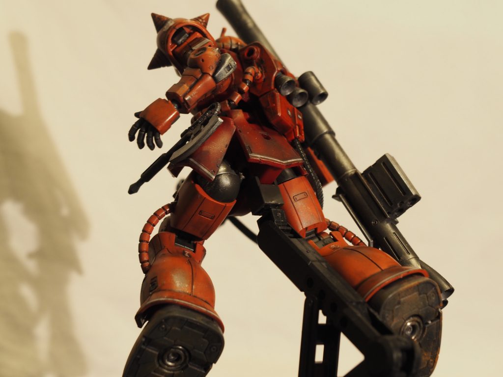 シャア専用ザク–4枚目/制作者：ひらめ