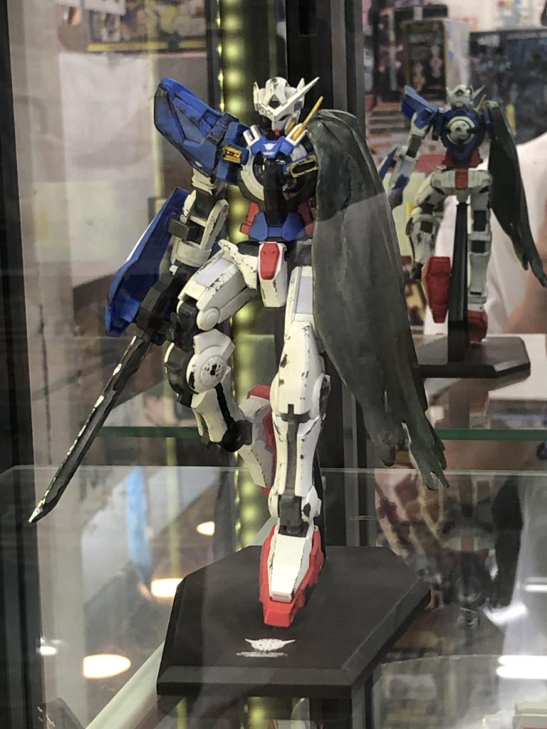 今回の作品ですが、現在イエローサブマリン大宮本店様で開催中のオリジナルモビルスーツコンテストに参加していますので、お近くを通る際もしお時間があれば見てもらえると嬉しいです！