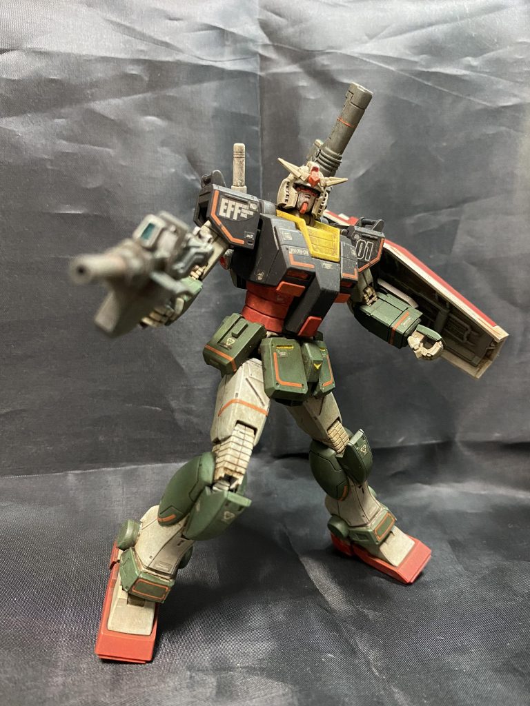 射撃!局地型ガンダムは結構細身!